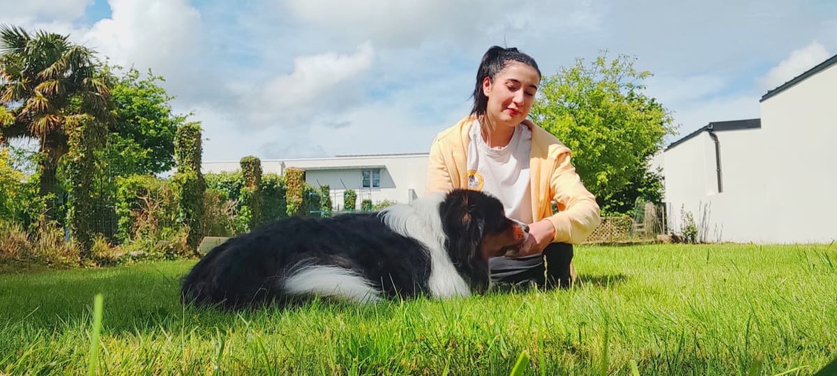 Jade et son chien